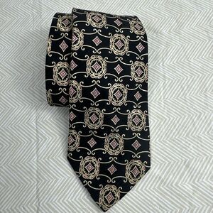 Polo Ralph Lauren Vintage Silk Tie‎ Red Necktie Hand Made in USA Crest Like
